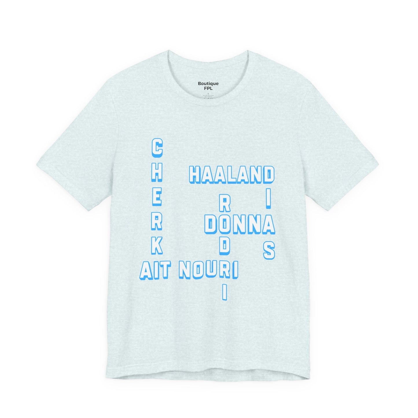 T-Shirt Mixte - Man City (Words, Mots)