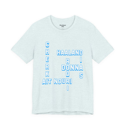 T-Shirt Mixte - Man City (Words, Mots)