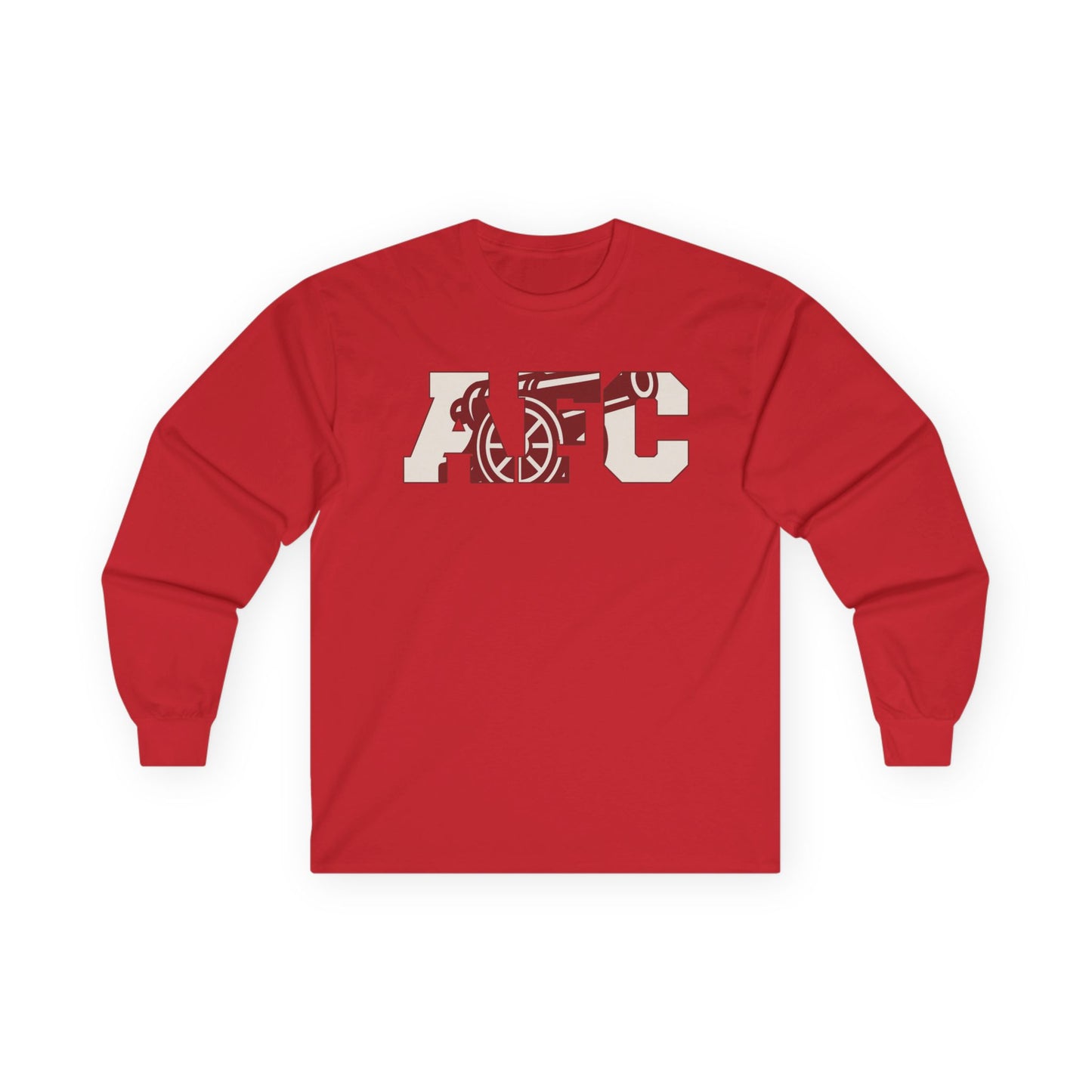Unisex Long Sleeve T-Shirt - Arsenal "AFC"