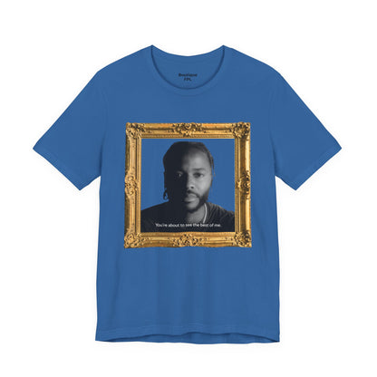 Mixed T-Shirt - Raheem Sterling "Best of me" (Gold Frame)