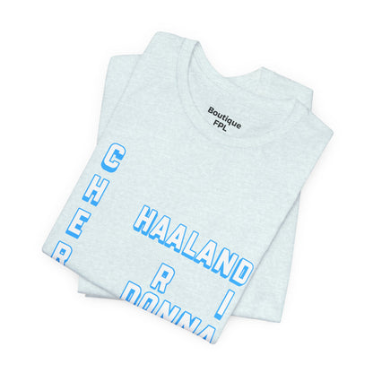 T-Shirt Mixte - Man City (Words, Mots)