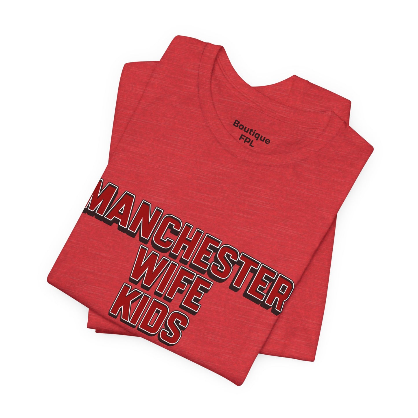 T-Shirt Mixte - In That Order (Manchester United)