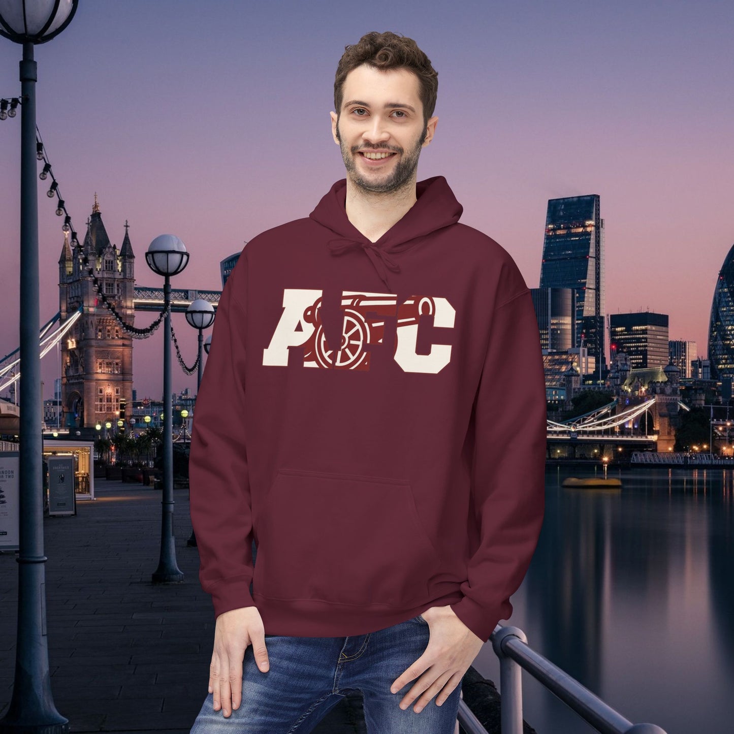 Unisex Hooded Sweatshirt - AFC (Arsenal)
