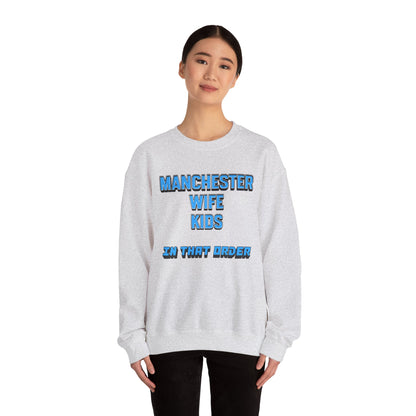 Mixed Sweater - In That Order (Manchester City)