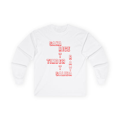 Unisex Long Sleeve T-Shirt - Arsenal (Words, Mots)