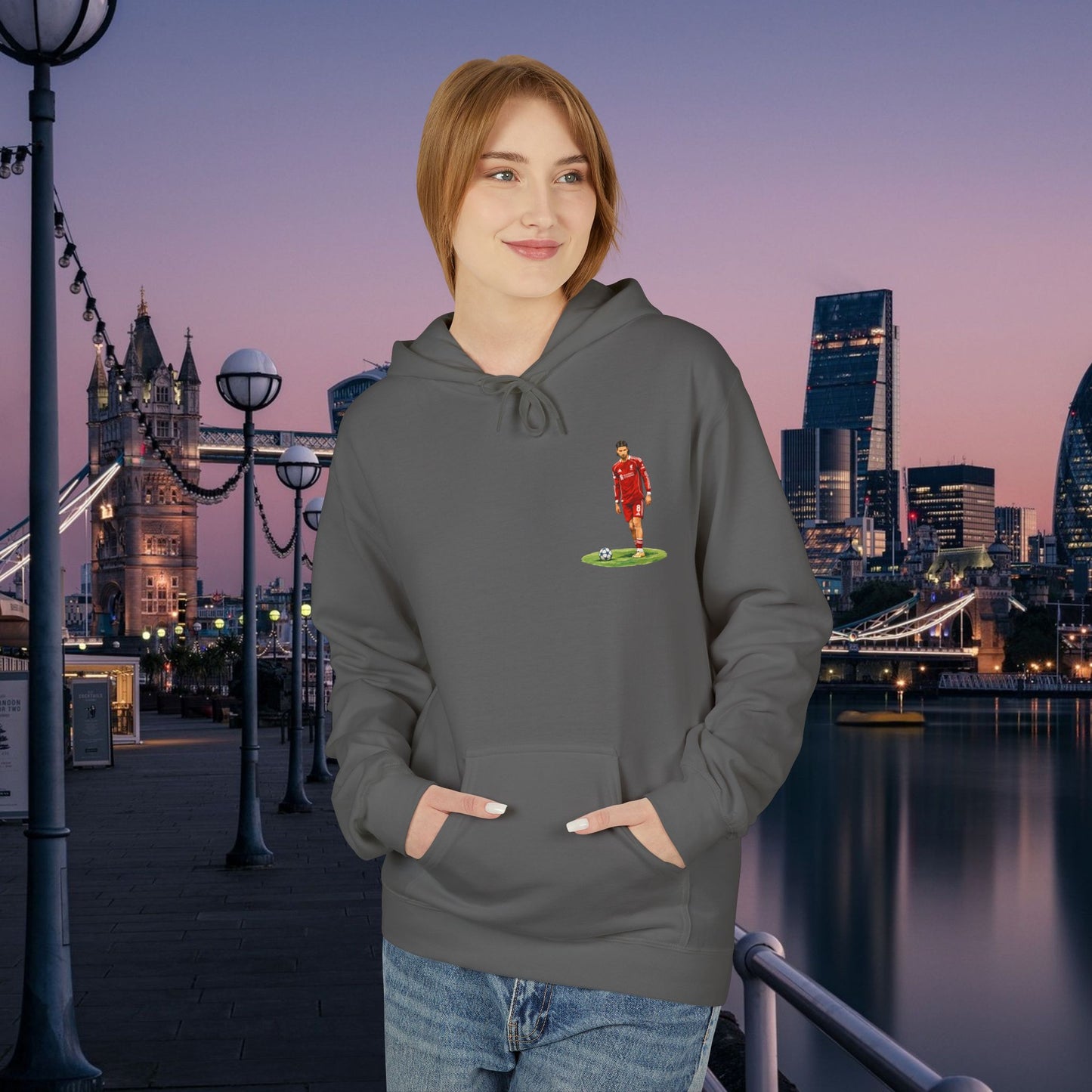 Hoodie Capuche Mixte - Dominik Szoboszlai (Liverpool)