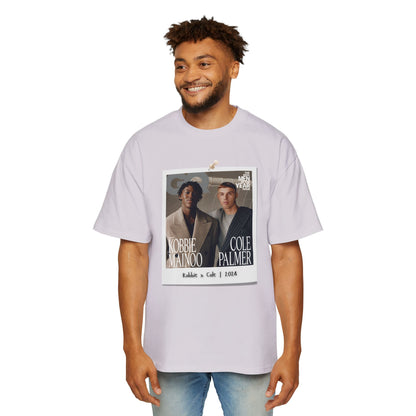 T-Shirt Mixte Oversized - Kobbie Mainoo x Cole Palmer (Manchester United, Chelsea)