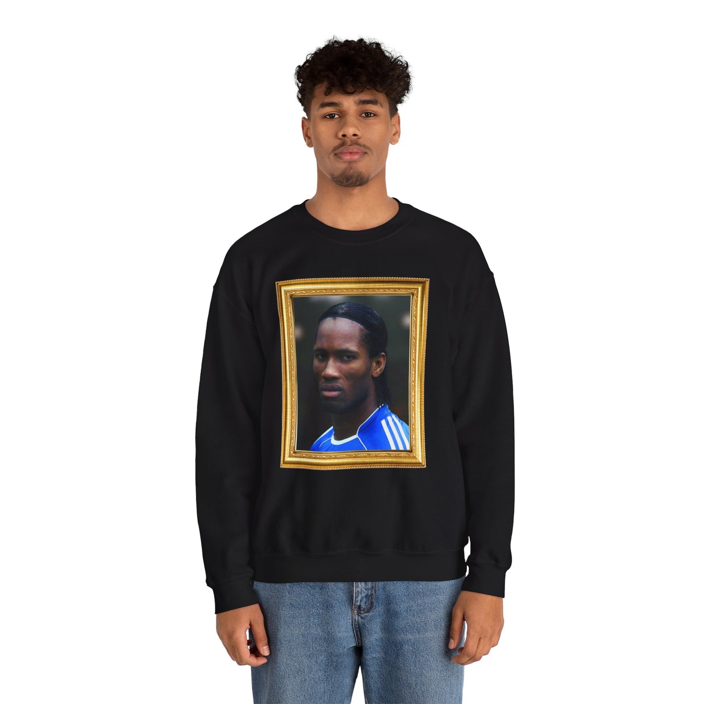 Pull Mixte  - Didier Drogba Legend (Chelsea, Gold Frame)