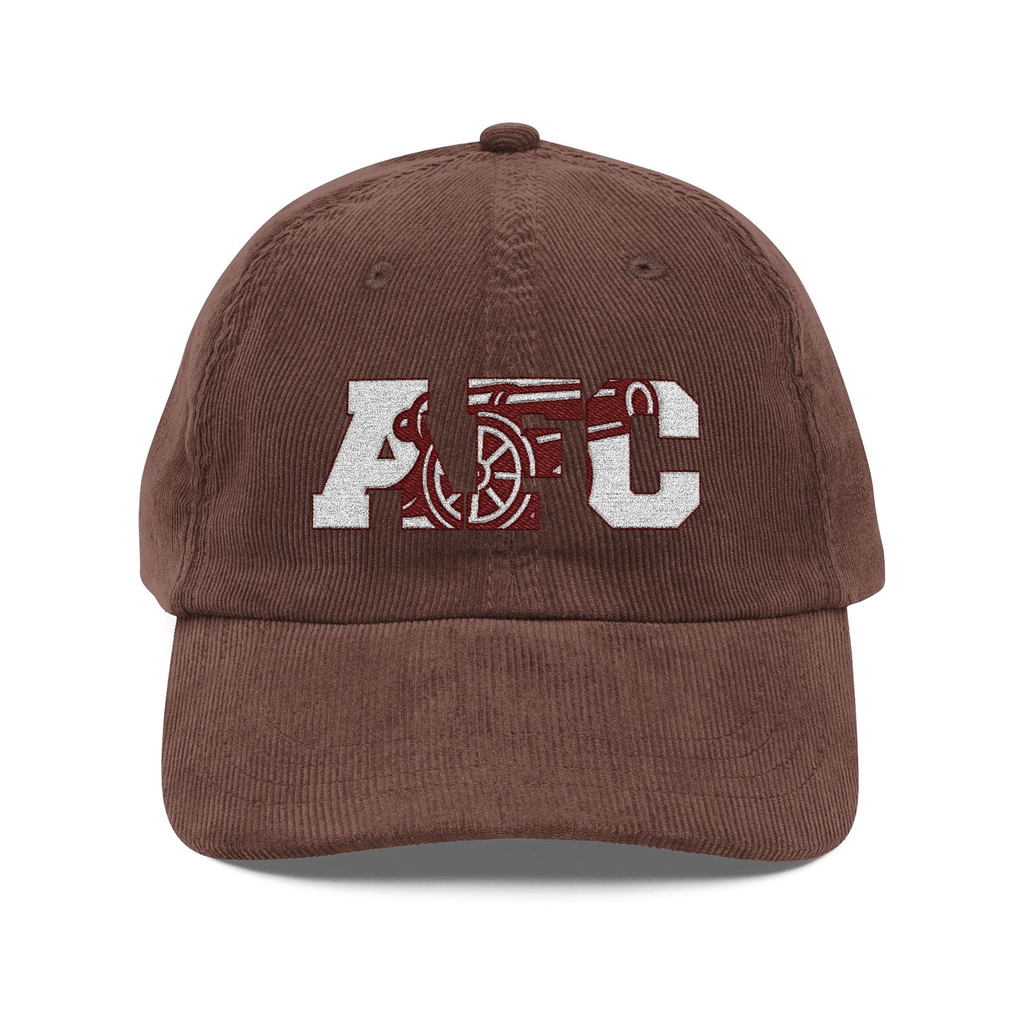 Corduroy cap with embroidery - 'AFC' Arsenal