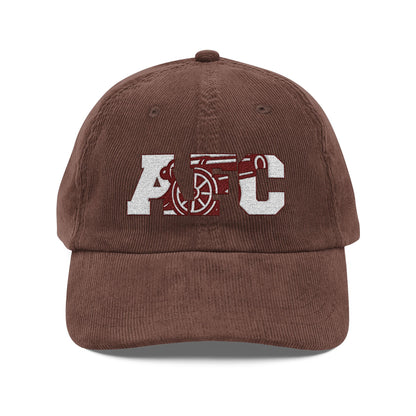 Corduroy cap with embroidery - 'AFC' Arsenal