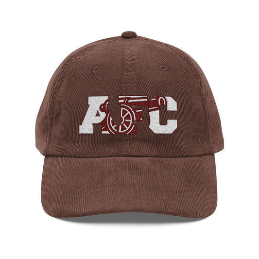 Corduroy cap with embroidery - 'AFC' Arsenal