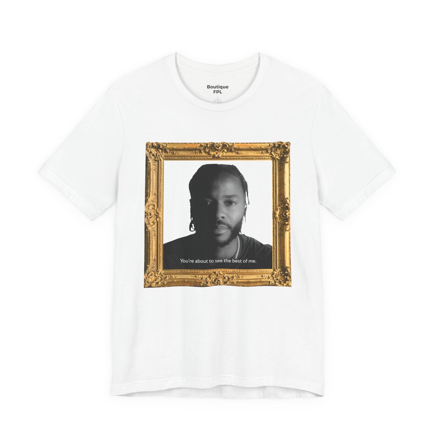 Mixed T-Shirt - Raheem Sterling "Best of me" (Gold Frame)