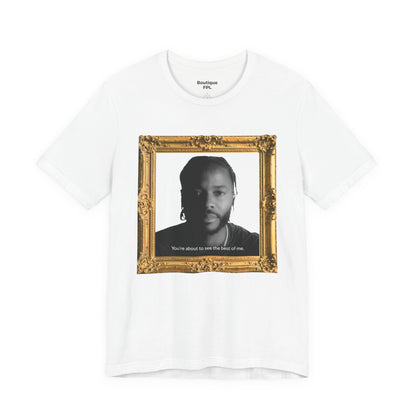 Mixed T-Shirt - Raheem Sterling "Best of me" (Gold Frame)