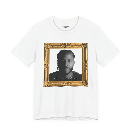 Mixed T-Shirt - Raheem Sterling "Best of me" (Gold Frame)