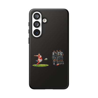iPhone/Samsung Case - Declan Rice Free Kick (Arsenal phone case)