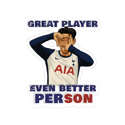 Football Sticker — Tottenham Heug-Min Son