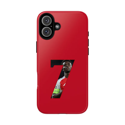 iPhone/Samsung case - Bukayo Saka (Arsenal phone case)