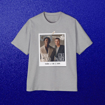 T-Shirt Mixte Oversized - Kobbie Mainoo x Cole Palmer (Manchester United, Chelsea)