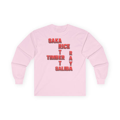 T-Shirt Manches Longues Mixte - Arsenal (Names)