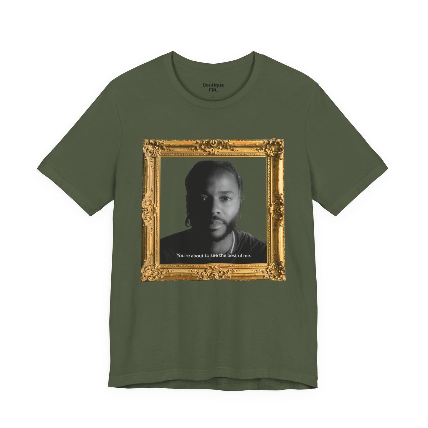 Mixed T-Shirt - Raheem Sterling "Best of me" (Gold Frame)