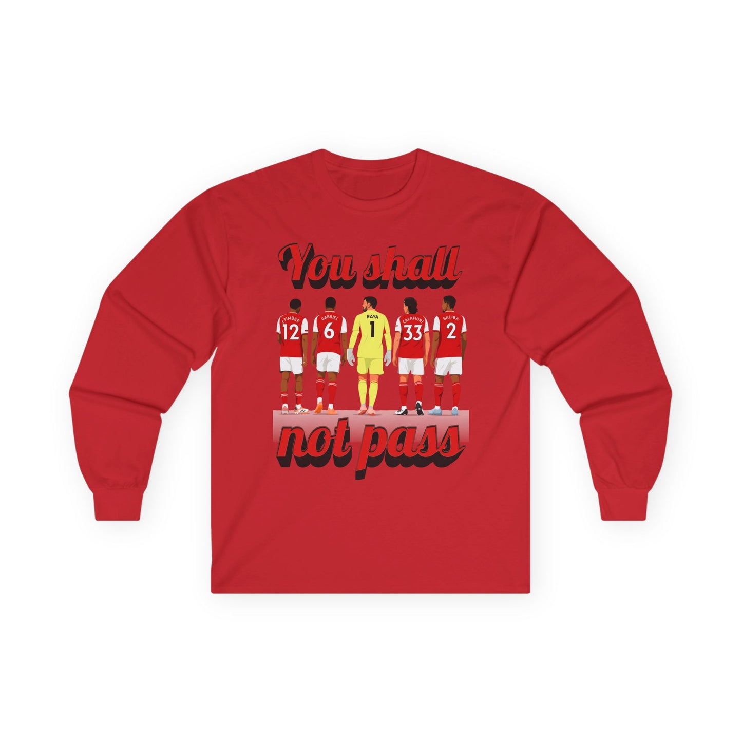 Mixed Long Sleeve T-Shirt - Arsenal "You Shall Not Pass"