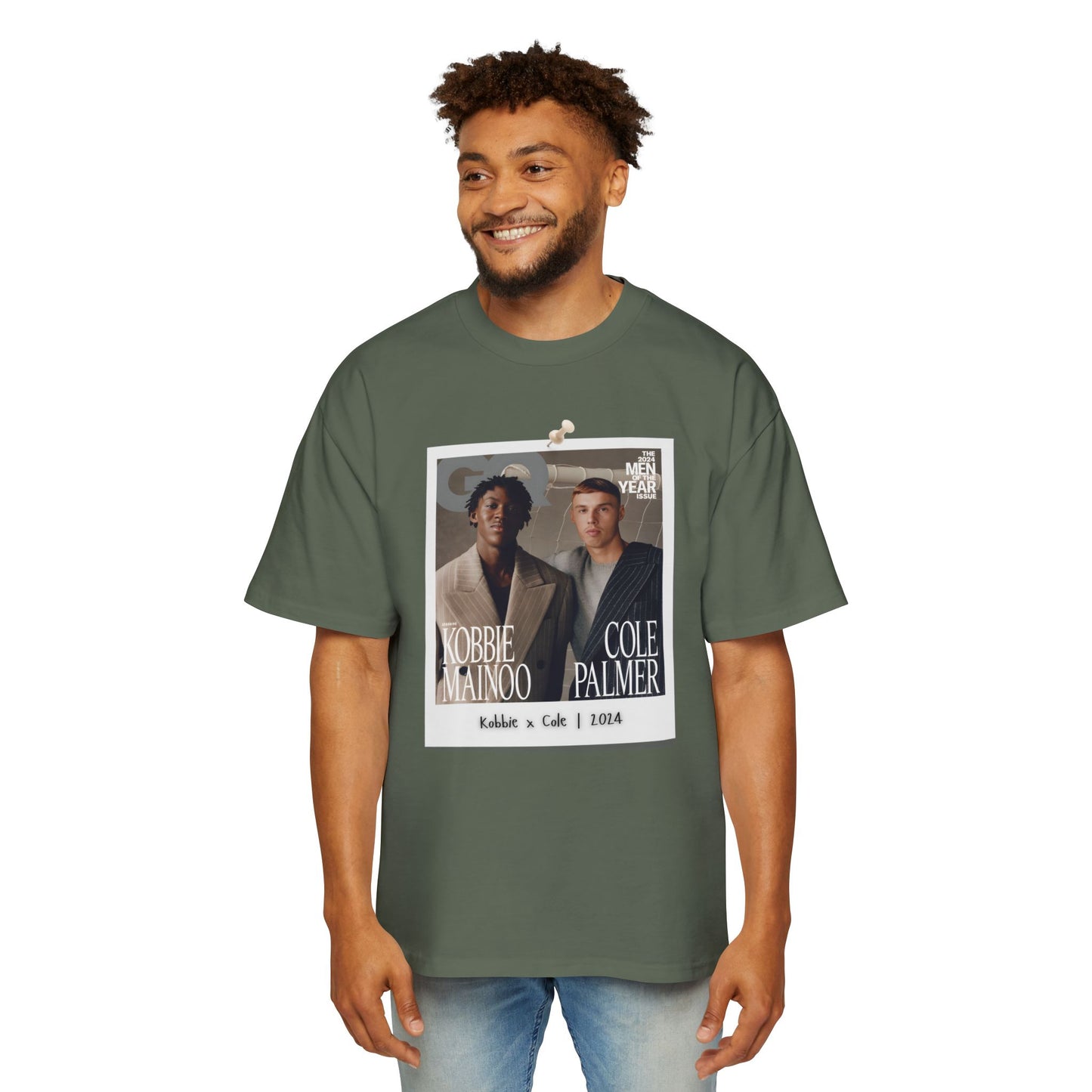 T-Shirt Mixte Oversized - Kobbie Mainoo x Cole Palmer (Manchester United, Chelsea)