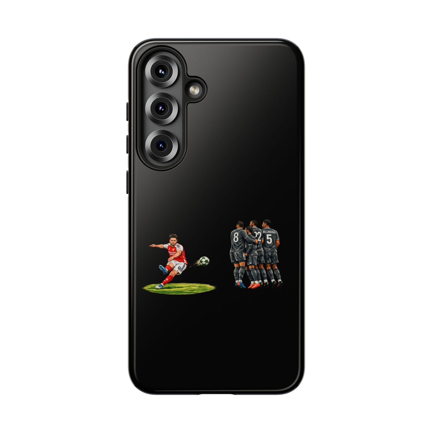 iPhone/Samsung Case - Declan Rice Free Kick (Arsenal phone case)