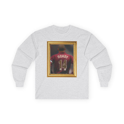 Mixed Long Sleeve T-Shirt - Thierry Henry Arsenal Legend (Gold Frame)