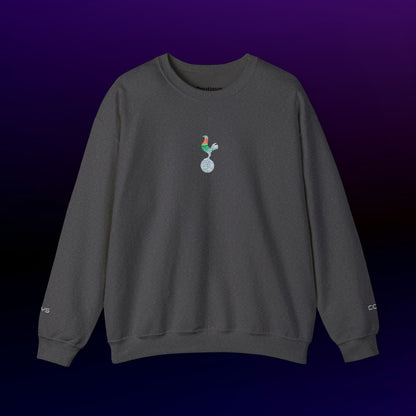Unisex sweater with embroidered design - Tottenham Hotspur