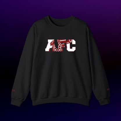 Unisex sweater with embroidered design - "AFC" Arsenal