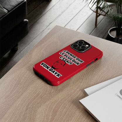 Coque Téléphone - Van Dijk (Liverpool phone case)