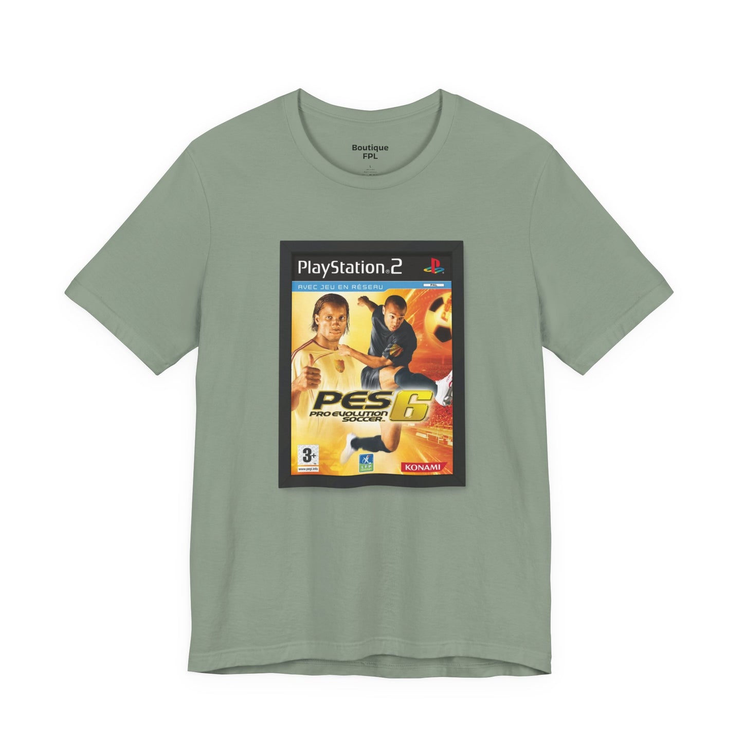 T-Shirt Mixte - PES 6 (Drogba & Henry Edition)