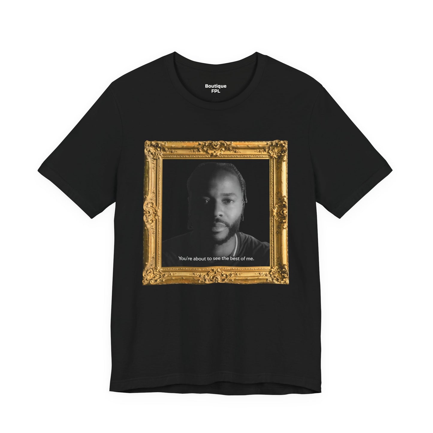 Mixed T-Shirt - Raheem Sterling "Best of me" (Gold Frame)