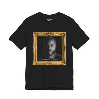 Mixed T-Shirt - Raheem Sterling "Best of me" (Gold Frame)