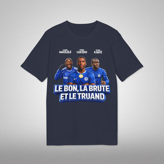 T-Shirt - The Good, the Bad and the Ugly (Makelele, Kante, Caicedo, Chelsea)