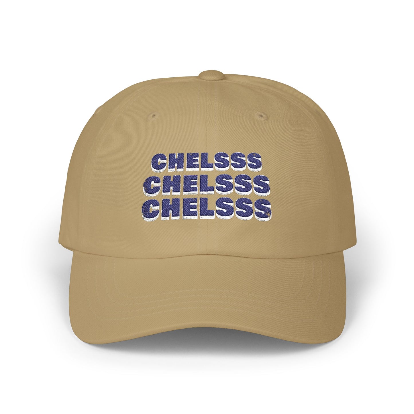 Embroidered cap - 'CHELSSS' Chelsea