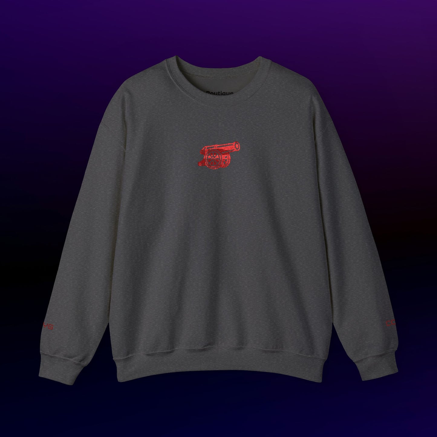 Unisex sweater with embroidered design - Arsenal