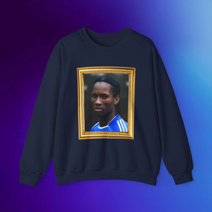 Mixed Sweater - Didier Drogba Chelsea Legend (Gold Frame)