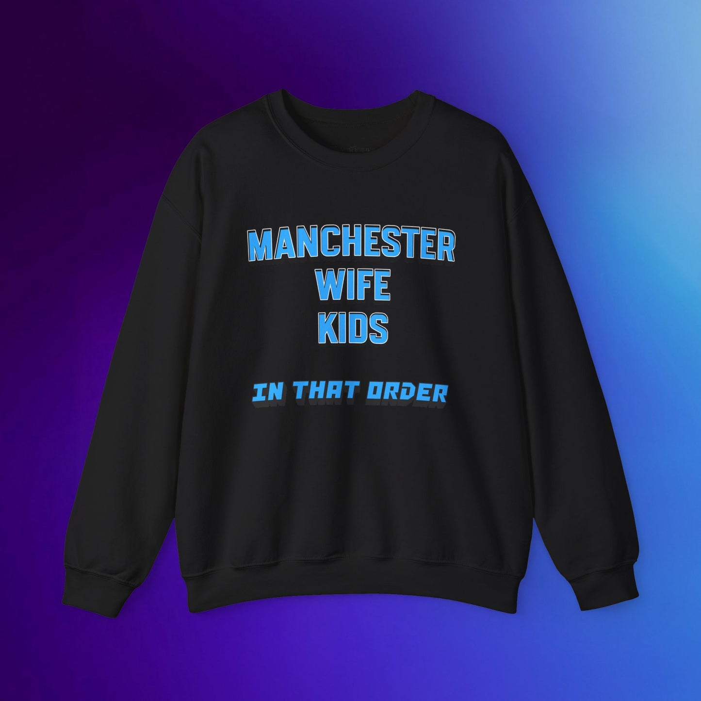 Mixed Sweater - In That Order (Manchester City)
