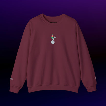 Unisex sweater with embroidered design - Tottenham Hotspur