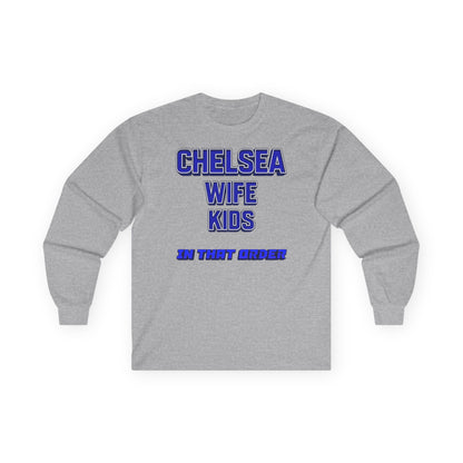 T-Shirt Manches Longues Mixte - In That Order (Chelsea)