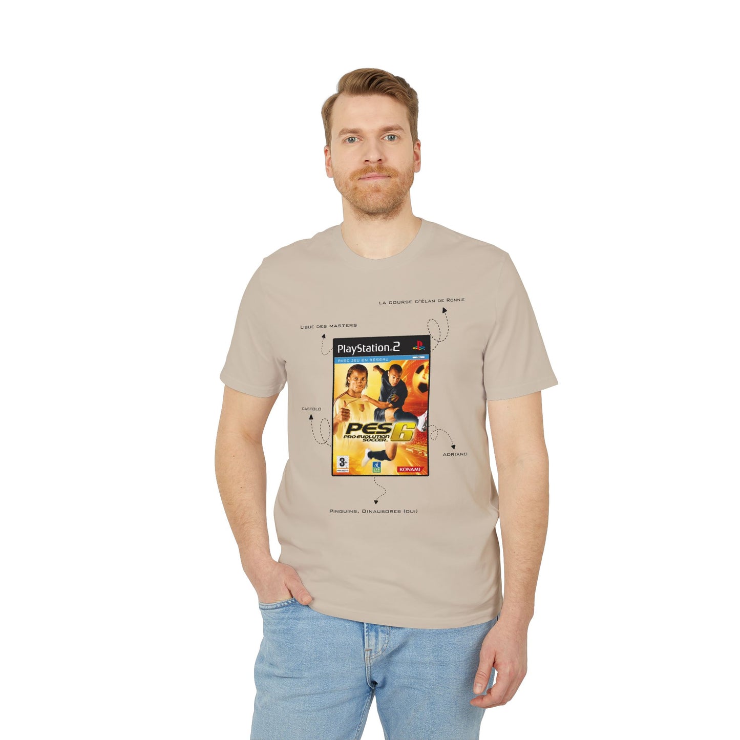 T-Shirt PES 6 avec design au dos - Chelsea Edition