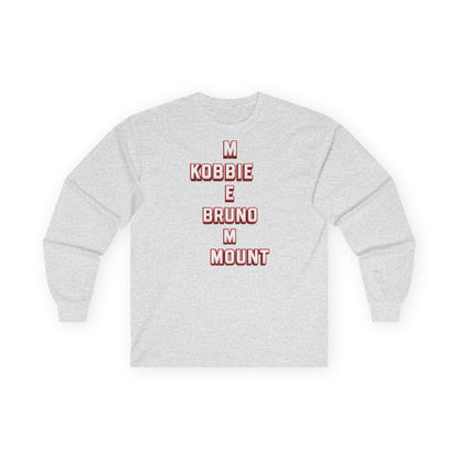 T-Shirt Manches Longues Mixte - Manchester United (Names)