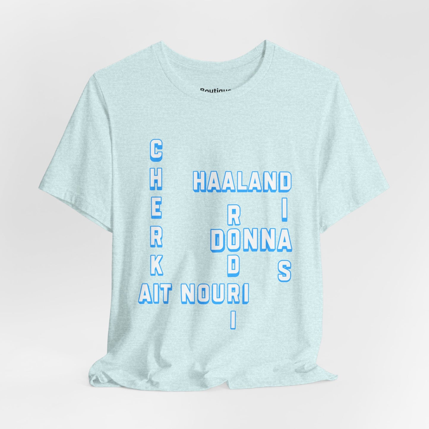 T-Shirt Mixte - Man City (Words, Mots)
