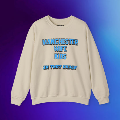 Mixed Sweater - In That Order (Manchester City)