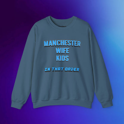 Mixed Sweater - In That Order (Manchester City)