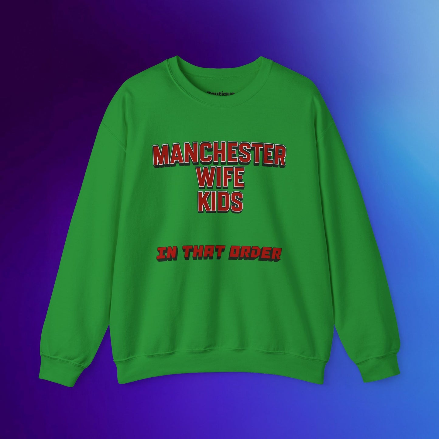Mixed Sweater - In That Order (Manchester United)