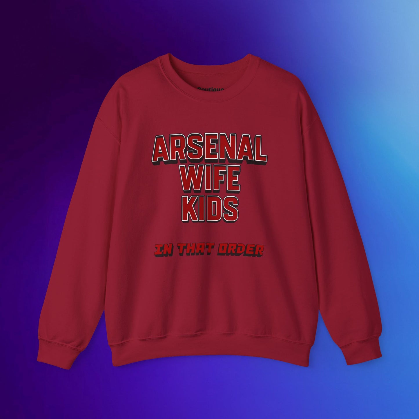 Mixed Sweater - In That Order (Arsenal)