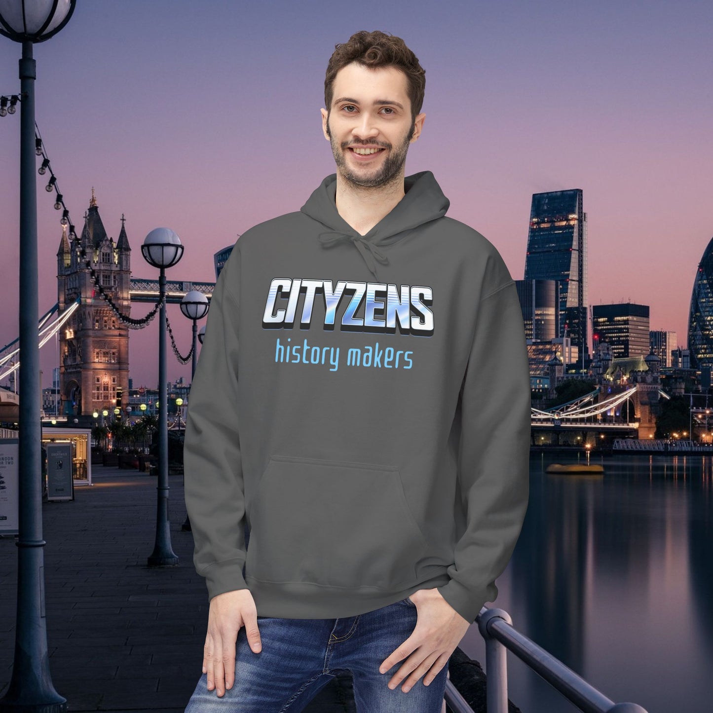 Hoodie Capuche Mixte - History Makers (Manchester City)