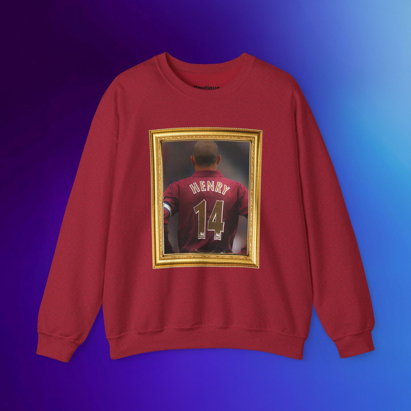 Mixed Sweater - Thierry Henry Arsenal Legend (Gold Frame)